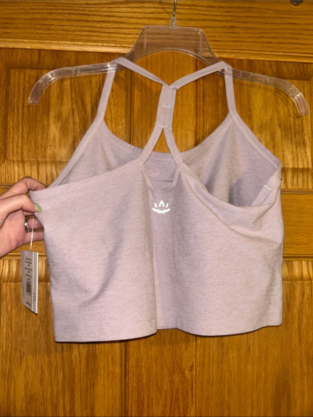 NWT Beyond Yoga Spacedye™ Slim Racerback Cropped Tank - Picture 6 of 8